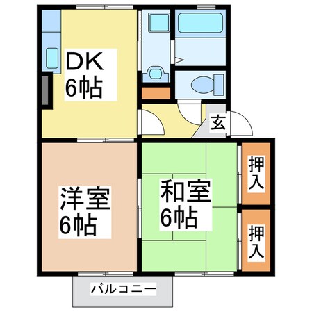 セジュール拓・雅の物件間取画像